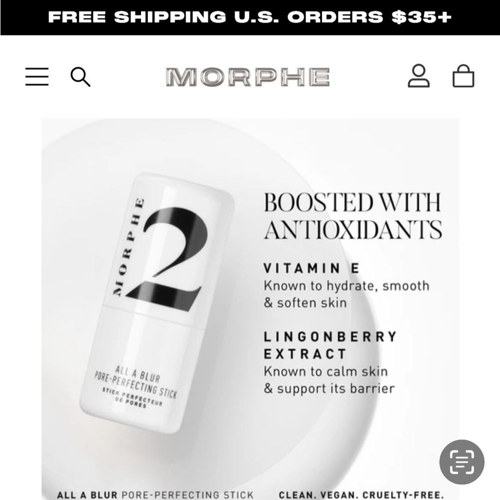 Morphe All A Blur Pore-Perfecting Stick - White